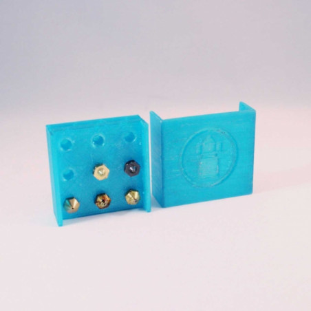 Campione Filamento PETG Blu Trasparente 1.75mm 50g 17m - filamenti per stampa 3D FDM AzureFilm