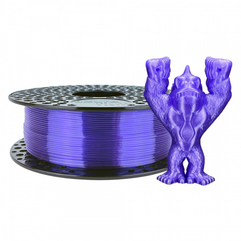 Filamento PETG Transparente Violeta 1.75mm 1kg - Filamento para impresión 3D FDM AzureFilm PETG Azurefilm 19280227 AzureFilm