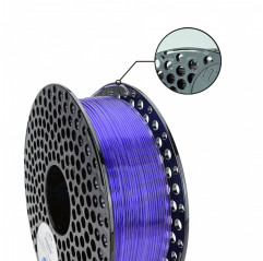 Filamento PETG Transparente Violeta 1.75mm 1kg - Filamento para impresión 3D FDM AzureFilm PETG Azurefilm 19280227 AzureFilm