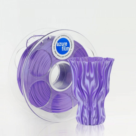 Filament Muster PLA Silk Lilac 1.75mm 50g 17m - FDM 3D Druck Filament AzureFilm
