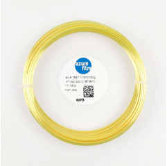 Campione Filamento PLA Silk Giallo 1.75mm 50g 17m - filamenti per stampa 3D FDM AzureFilm PLA Silk AzureFilm19280142 AzureFilm