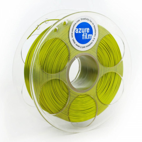 Filament Muster PLA Silk Jungle Gold 1.75mm 50g 17m - FDM 3D Druck Filament AzureFilm