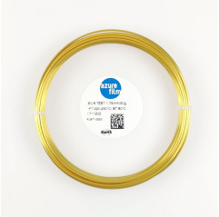 Filament Muster PLA Silk Gold 1.75mm 50g 17m - FDM 3D Druck Filament AzureFilm PLA Silk AzureFilm 19280146 AzureFilm