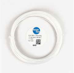 PLA Silk White 1.75mm 50g 17m PLA Filament Sample - FDM 3D Printing Filament AzureFilm PLA Silk AzureFilm 19280147 AzureFilm