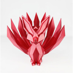 PLA Silk Red Filament Sample 1.75mm 50g 17m - FDM 3D Printing Filament AzureFilm PLA Silk AzureFilm 19280150 AzureFilm