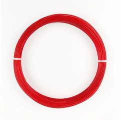 PETG Filament Muster Rot Transparent 1.75mm 50g 17m - Filament für FDM 3D Druck AzureFilm PETG Azurefilm 19280163 AzureFilm