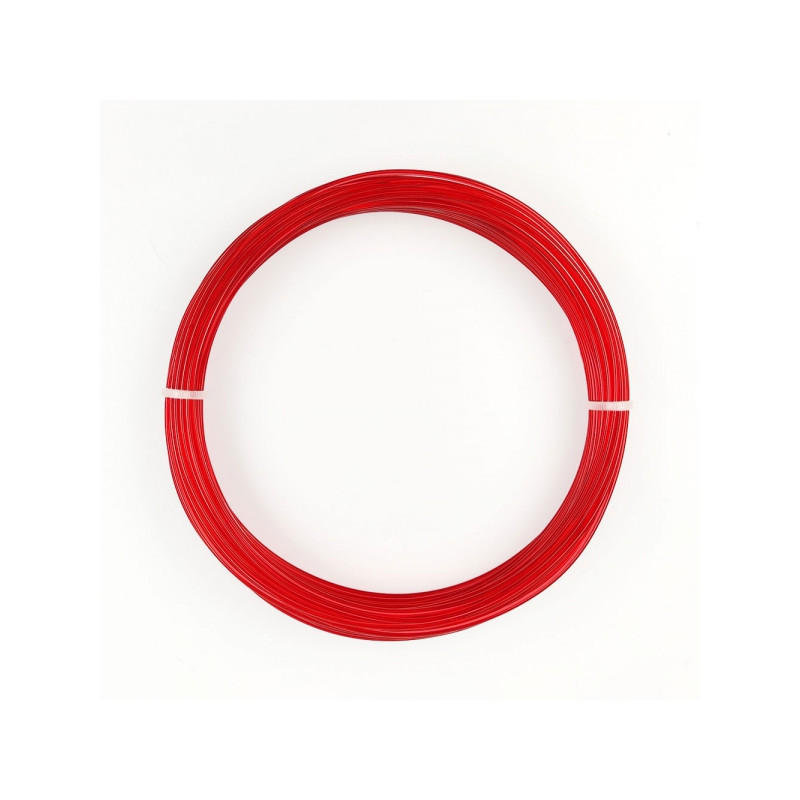 PETG Filament Muster Rot Transparent 1.75mm 50g 17m - Filament für FDM 3D Druck AzureFilm PETG Azurefilm 19280163 AzureFilm