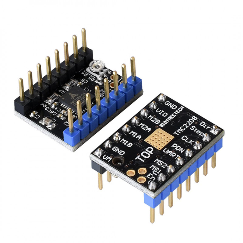 Driver TMC2208 V3.0 UART BIGTREETECH - driver stepper pour imprimante 3D Conducteur de moteur 19570017 Bigtreetech