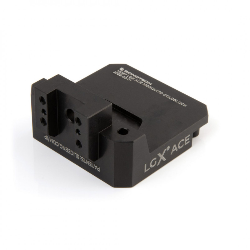 LGX ACE Mosquito Cold Block & Heatsink - Bondtech LGX Extruder 19050330 Bondtech