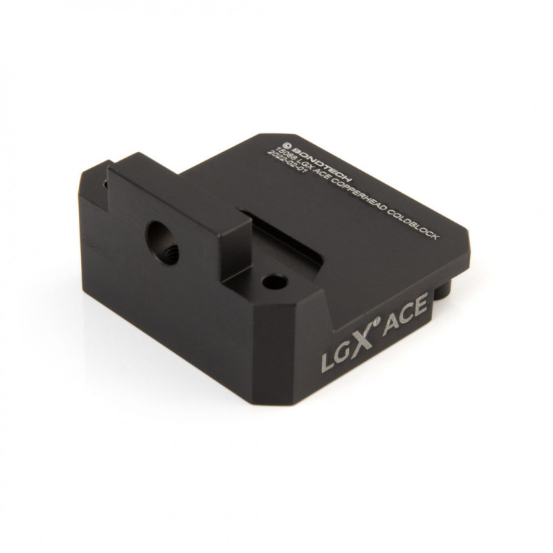 LGX ACE Copperhead Cold Block & Heatsink - Bondtech LGX Extruder19050331 Bondtech