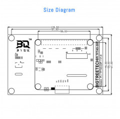 PI TFT43 BIGTREETECH - Capacitive DSI Screen for 3D Printers Screens 19570045 Bigtreetech