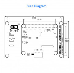 PI TFT43 BIGTREETECH - Kapazitiver DSI-Bildschirm für 3D-Drucker Bildschirme 19570045 Bigtreetech