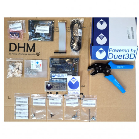 Kit Voron 2.4 250 mm - step by step - STEP 8 electronics Duet3D & wiring made in Italy