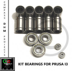 10 lm8uu - 3 608zz - 2 623zz - Prusa i3 bearing kit - reprap - 3D printer Impresión 3d 18010402 DHM