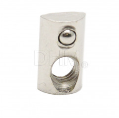 Nut with spring - Series 6 steel - M5 thread Series 6 (slot 8) 14090151 DHM