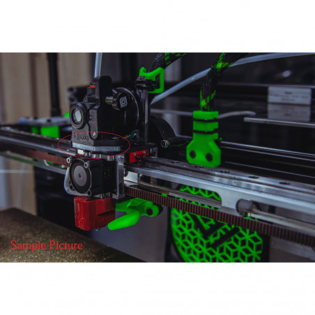 Plaque d'adaptation en aluminium pour Orbiter 2.0 pour VzBot CF+Aluminium