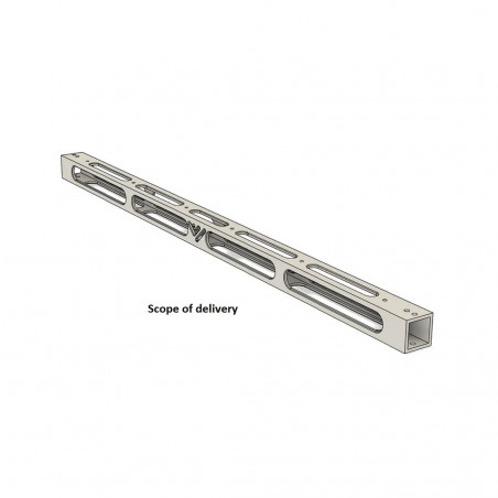 Gantry VZBOT X- Rail - tube carré léger - longueur 440 mm