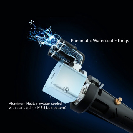 Goliath water Hotend - hotend per VzBot con raffreddamento a liquido