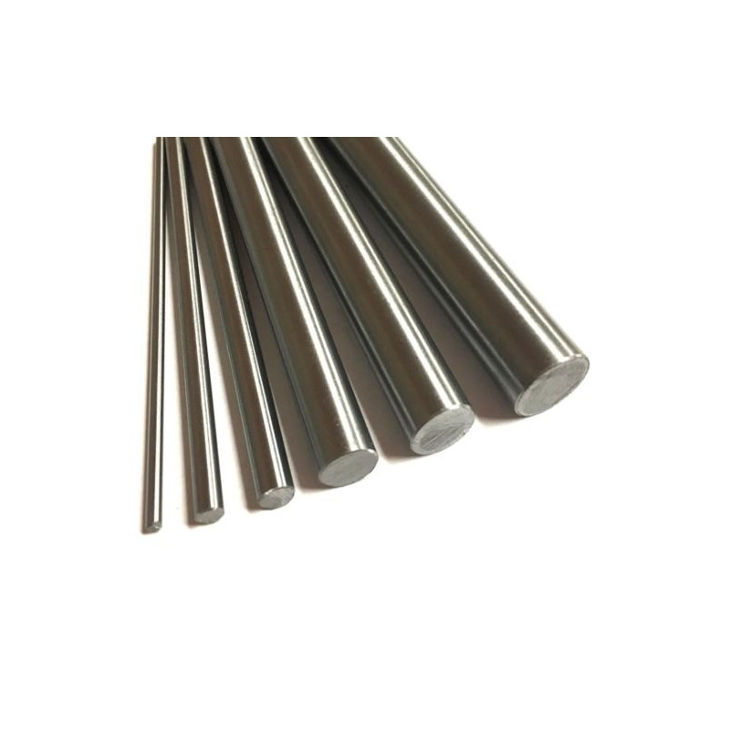 Chromium plated hardened shafts - CUT TO MEASURE - ground hardened and chromium plated steel Shafts hardened and chromed alb-...