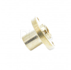 Keystone screw Ø8 mm pitch 1 mm 1 principle - brass bushing Trapezoidal screws T8 05070805 DHM