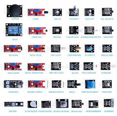 ARDUINO Compatible KIT 37 IN 1 Sensor Modules Arduino UNO Mega 2560 school robotics Arduino compatible 18050256 DHM