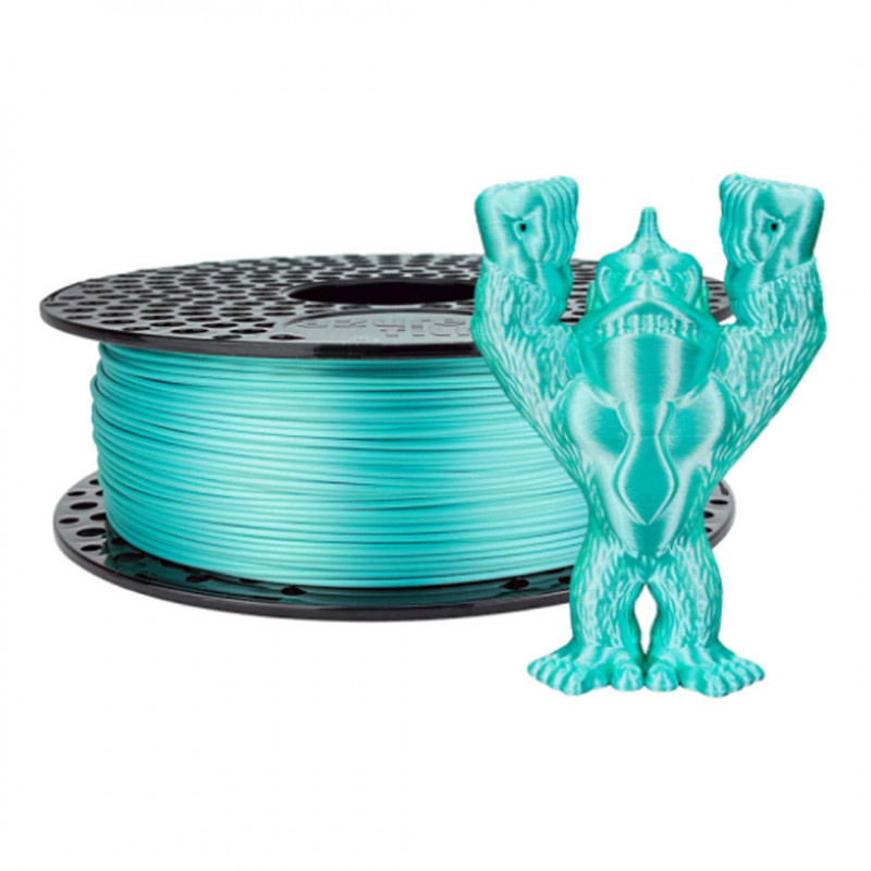 PLA Silk Hawaiian Blue filament 1.75mm 1kg - FDM 3D printing filament AzureFilm PLA Silk AzureFilm 19280268 AzureFilm