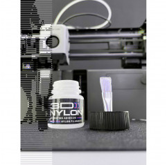 3D NYLON - Adhésif 3DLAC spécifique pour les filaments PA - Pinceau applicateur 3DLAC 19520003 3DLAC