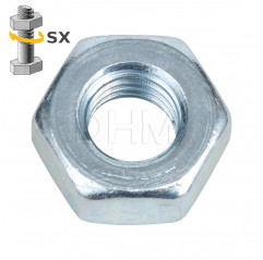 Left-handed galvanized hex nut M10 Hex nuts 02083599 DHM