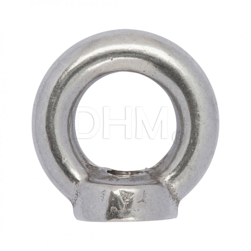 Ringmutter M8 aus rostfreiem Stahl - Ringschraube mit Innengewinde Sechskantmuttern 02083643 DHM