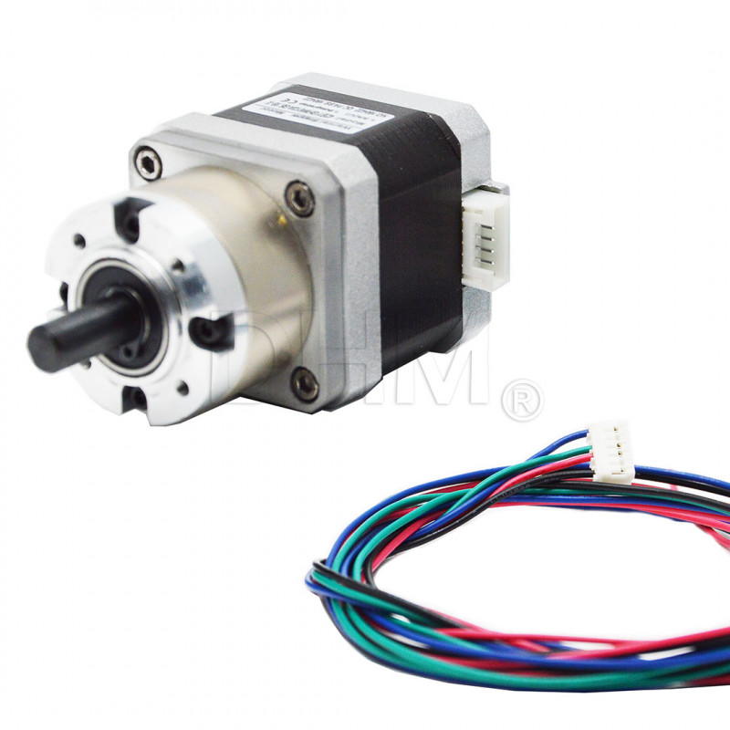 42BYGHW615AG5.18-X Motor paso a paso 5.18 engranaje stepper WANTAI NEMA 17 CNC Impresión 3D Nema 17 06010601 Wantai