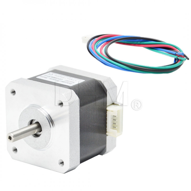 42BYGHM810-X1 2.4A 0.9° Motor paso a paso stepper WANTAI NEMA 17 CNC Impresión 3D Nema 17 06010106 Wantai