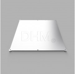 Plateau en aluminium rectifié EN AW 5083 épaisseur 8mm - table d'impression pour VZBOT 330x330 - DHM-PRO Aluminium 18050427 D...