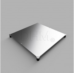 Plateau en aluminium rectifié EN AW 5083 épaisseur 8mm - table d'impression pour VZBOT 330x330 - DHM-PRO Aluminium 18050427 D...