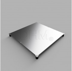 Tablero de aluminio rectificado EN AW 5083 de 8mm de espesor - mesa de impresión para VZBOT 330x330 - DHM-PRO Aluminio 180504...