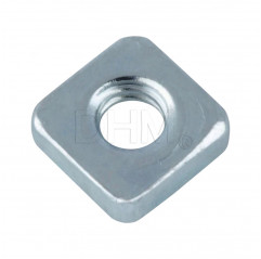 Tuerca cuadrada galvanizada M5 - tuerca cuadrada lado 8 mm agujero M5 (Zincado) Tuercas cuadrados 02083649 DHM