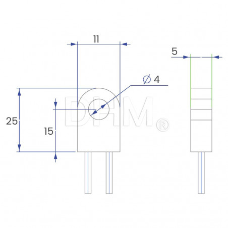 Thermosicherung 125°C 15A 250V - Schutz der beheizten Platte des 3D-Druckers