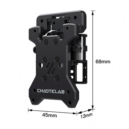 Voron Robinet CNC noir - Chaoticlab