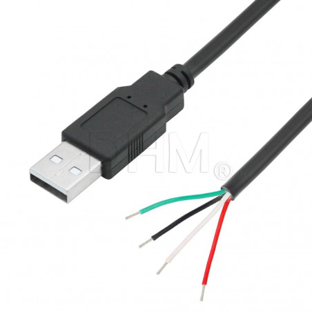USB 2.0 male to 4-pin extension cable - 1 meter
