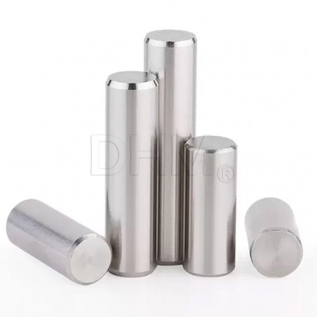 Perno in Acciaio Inox AISI 304 3x3 mm - Perno di Centraggio in Acciaio Inossidabile diametro 3mm