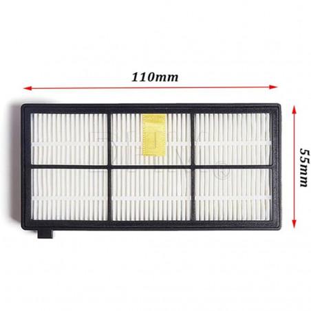 Hepa air filter for 3D printer 110x55mm