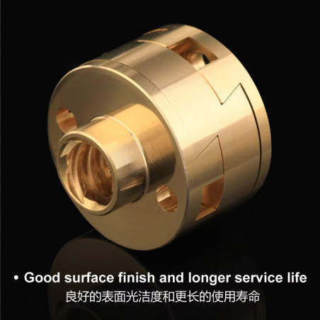 Giunto T8 Oldham in Ottone per Stampanti 3D - asse Z