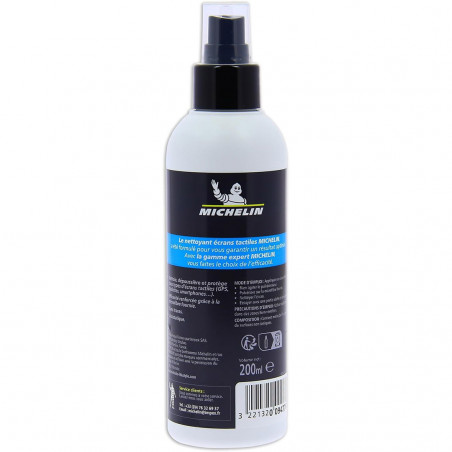 MICHELIN Nettoyant pour écran tactile/GPS 200 ml, 009477
