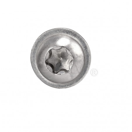 Tornillo autoperforante S8x25 zincado torx - para perfil serie 6 hueco 8mm
