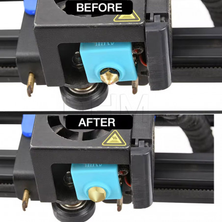 Brass bristles 3D printer cleaning wire brush