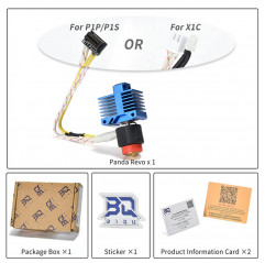 BIQU Panda Revo Hotend High Flow High Speed Upgrade for Bambu Lab P1 and X1 Series