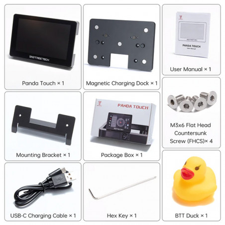 BIGTREETECH Panda Touch V1.0 - Touchscreen 5" Drahtlose Steuerung - Bambu Lab X1 - P1 - A1 Drucker