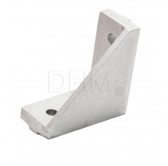 Staffa aperta con alette 90° per profilato serie 5 2020 Serie 5 (cava 6)14030105 DHM