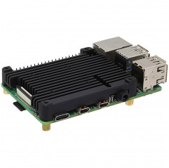 Geekworm Raspberry Pi 4 Disipador integrado de 11 mm Partes para tarjetas 09070160 DHM