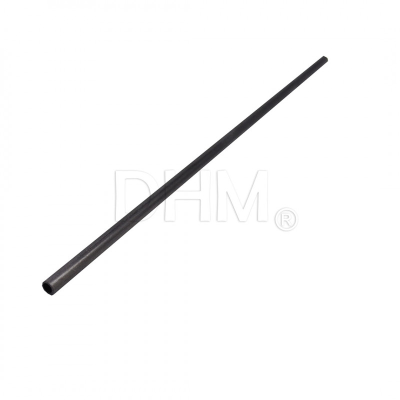Carbon fiber tube - ID 4 mm OD 6 mm - length 180 mm End bearings and ball joints 17040101 DHM