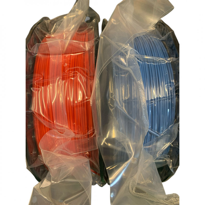 2 Bobines PLA Filament 1.75mm 1kg ROUGE BLEU - AzureFilm PACKS 19280310 AzureFilm